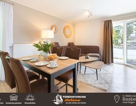 Strandnaher Urlaub an der Ostsee: Ferienwohnung Helene mit zwei Balkonen