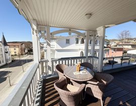Villa Annika Whg.12 Penthouse Baltica mit Dachterrasse und Südbalkon