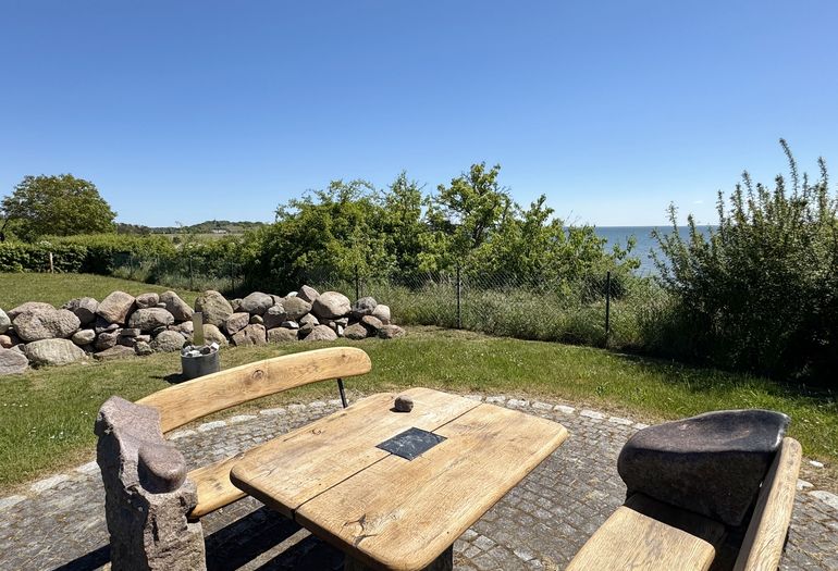 Zollhaus - Blick vom Grillplatz auf das Wasser Zollhaus - Blick vom Grillplatz auf das Wasser