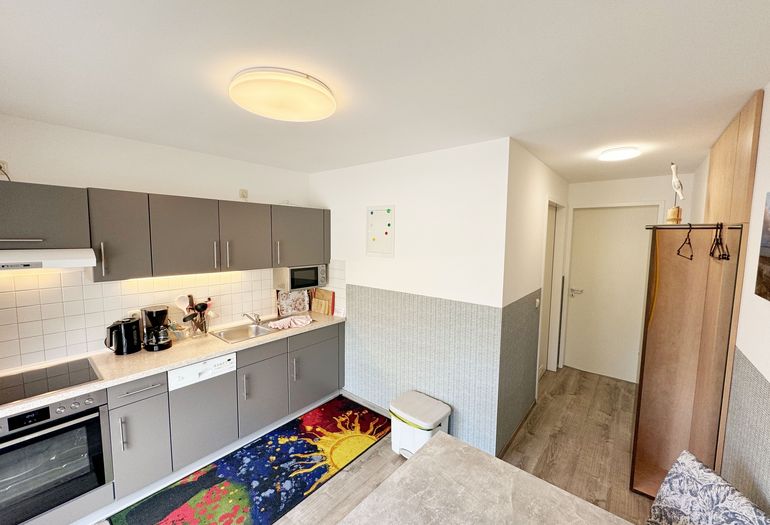 Küchenzeile mit Geschirrspüler