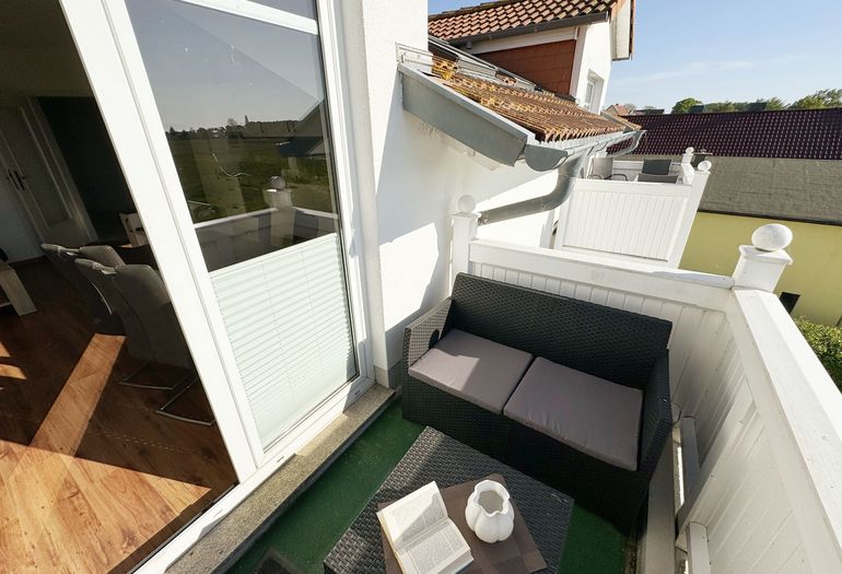 Ausblick vom Balkon Ausblick vom Balkon