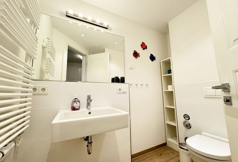 Strandvilla Andrea WE 07 - 1. Duschbad mit Waschtisch Strandvilla Andrea WE 07 - 1. Duschbad mit Waschtisch