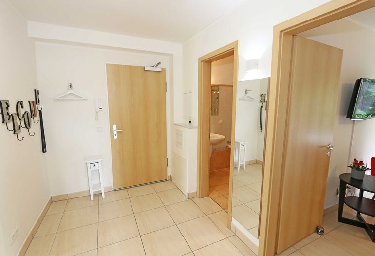 Flur mit Garderobe