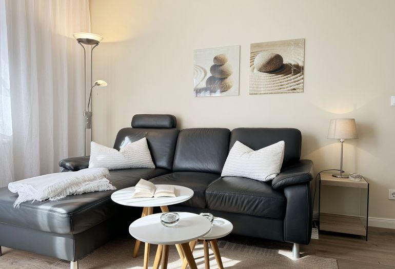 Haus Meeresblick A 4.03 Urlaubsglück -gemütliche Couch Haus Meeresblick A 4.03 Urlaubsglück -gemütliche Couch