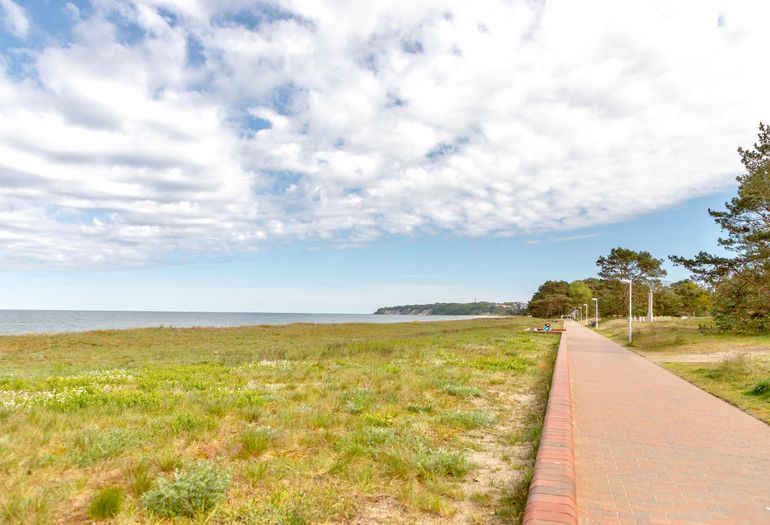 Strandpromenade Richtung Göhren Strandpromenade Richtung Göhren