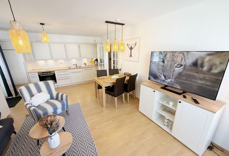 Couch- und TV-Bereich