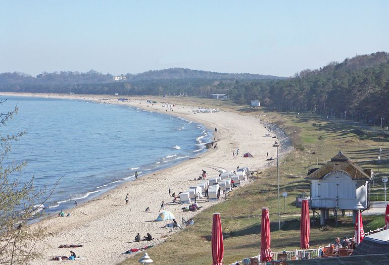 Hauptstrand von Sellin bis Göhren Hauptstrand von Sellin bis Göhren