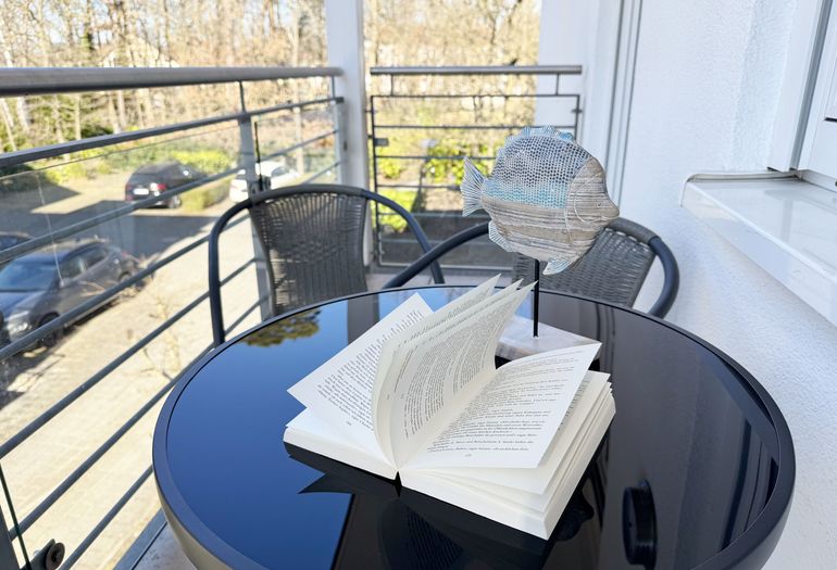 Balkon der Ferienwohnung