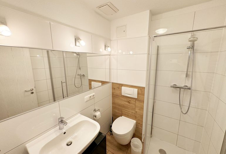 innenliegendes Badezimmer