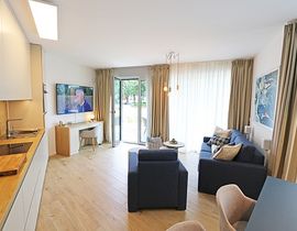 Villa Düne Whg. 42 "Baaber Strand" mit Terrasse & Sauna