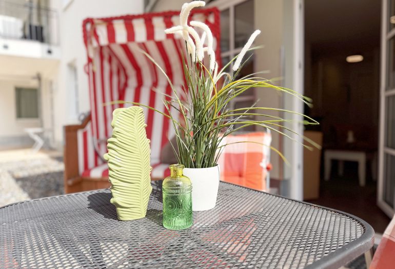 Haus Meeresblick A 0.04 Weiße Düne - Terrasse Haus Meeresblick A 0.04 Weiße Düne - Terrasse