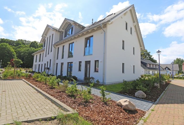 Haus Windrose -Ansicht von der Straße aus Haus Windrose -Ansicht von der Straße aus