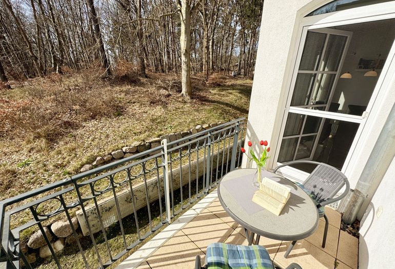 Wohnung Ostseesilber - Ausssicht vom Balkon Wohnung Ostseesilber - Ausssicht vom Balkon