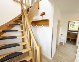 Ferienhaus Uns lütt Hus mit Sauna, Kamin & Terrasse