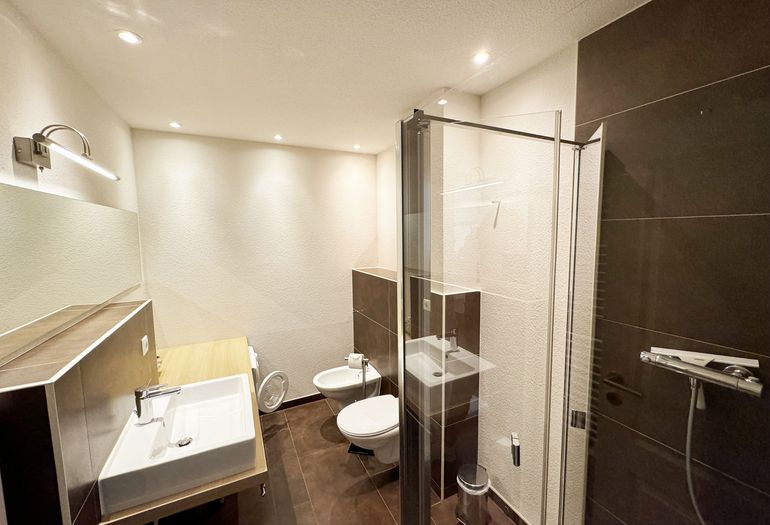 modernes Duschbad