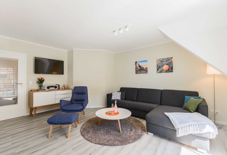 Wohnzimmer mit TV
