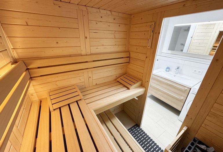 Sauna im 2.Tageslichtbad