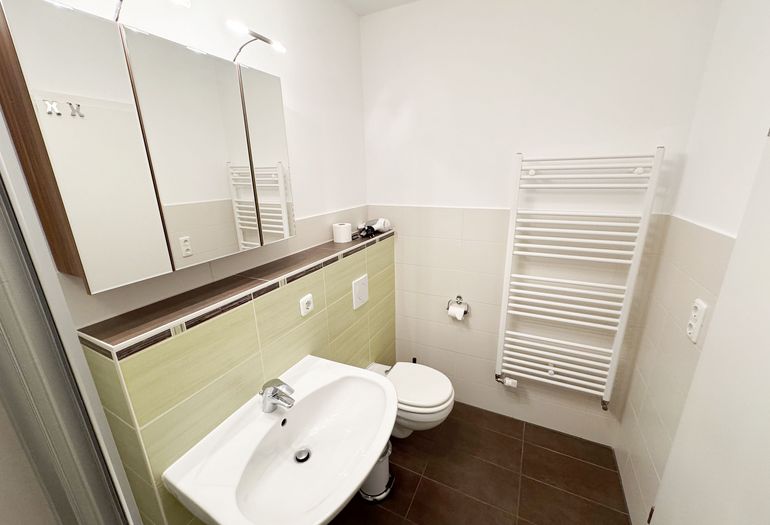 Badezimmer mit Dusche