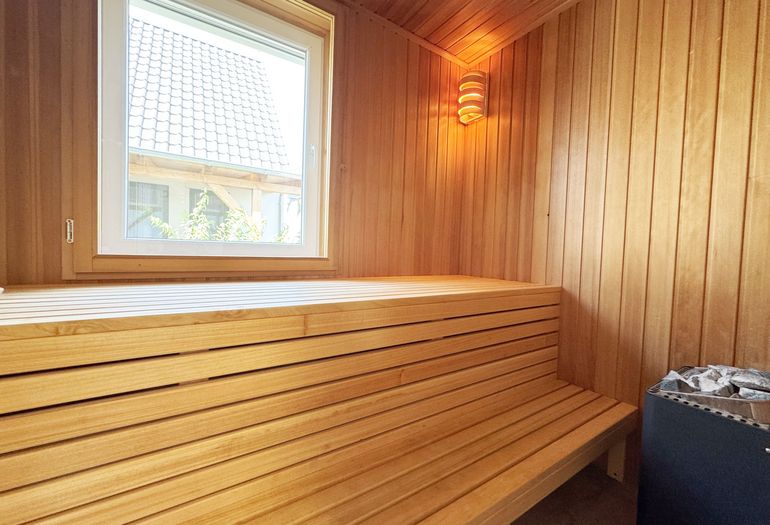 hauseigene Sauna