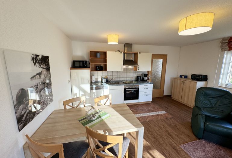 Haus an der Düne WE 06 Wohnzimmer