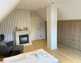 Ferienhaus Uns lütt Hus mit Sauna, Kamin & Terrasse
