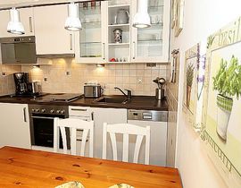 Haus Meeresblick Baabe - A 0.04 Weiße Düne mit Terrasse