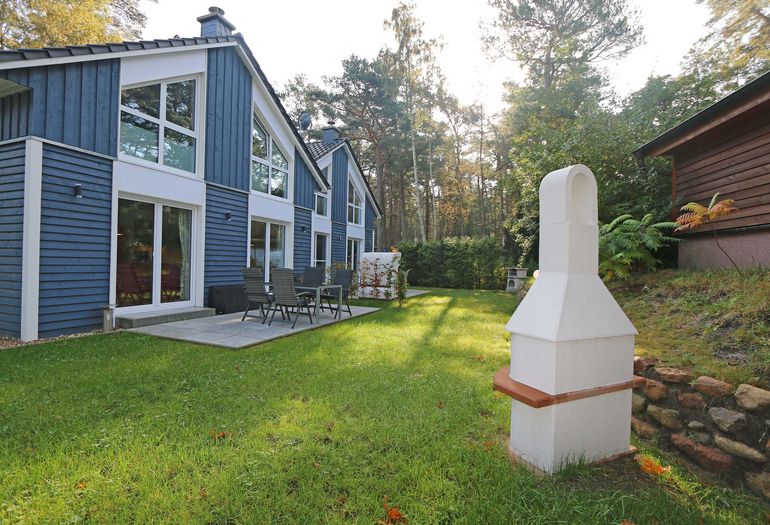 seitlicher Blick zum Ferienhaus Traumland seitlicher Blick zum Ferienhaus Traumland