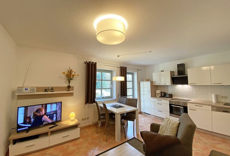 Wohnzimmer mit TV
