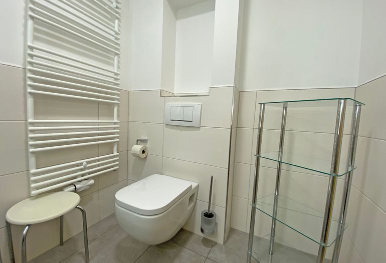 Badezimmer mit WC