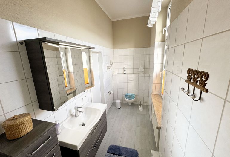 Badezimmer mit WC