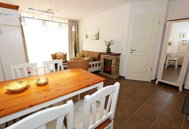 Esstisch für gemeinsames Kochen