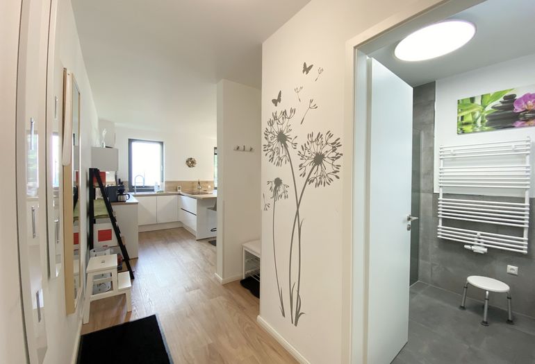 Flurbereich mit Garderobe