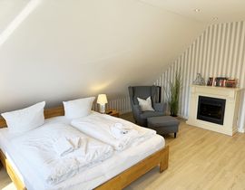 Ferienhaus Uns lütt Hus mit Sauna, Kamin & Terrasse
