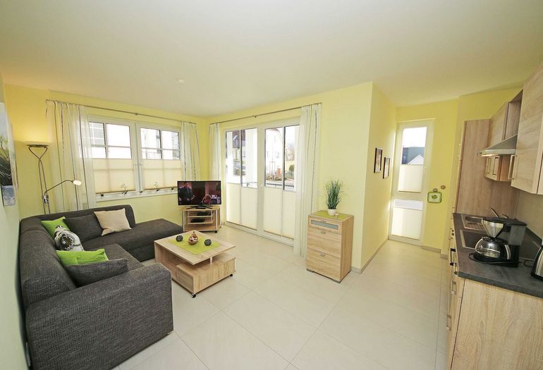 Wohnbereich mit Küchenzeile