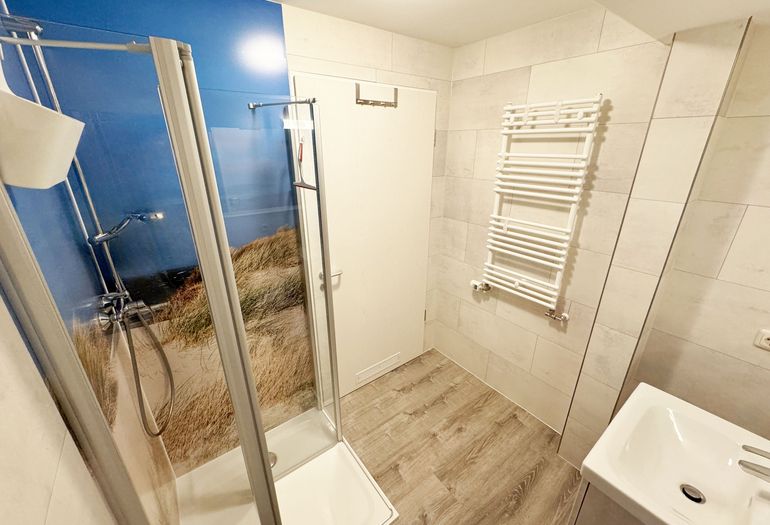 maritimes Badezimmer