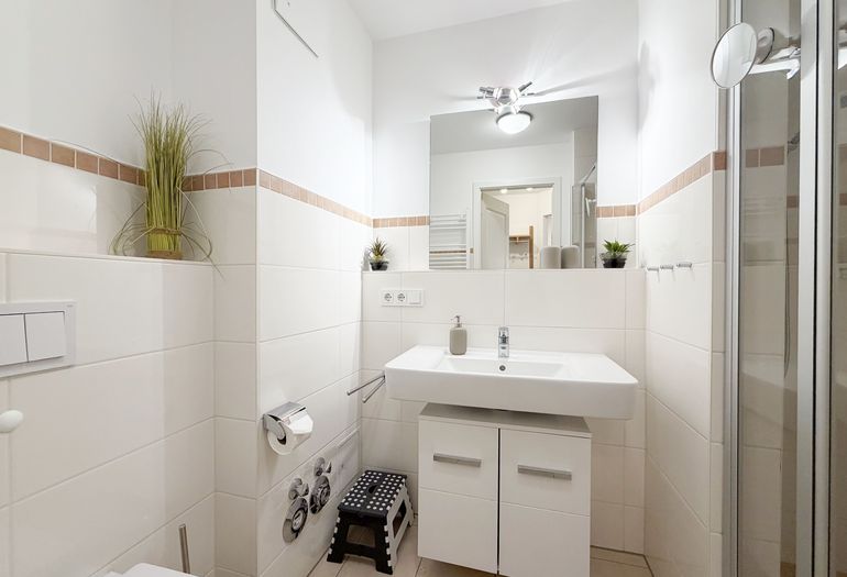 Haus Meeresblick A 0.14 Sansibar - Duschbad Haus Meeresblick A 0.14 Sansibar - Duschbad