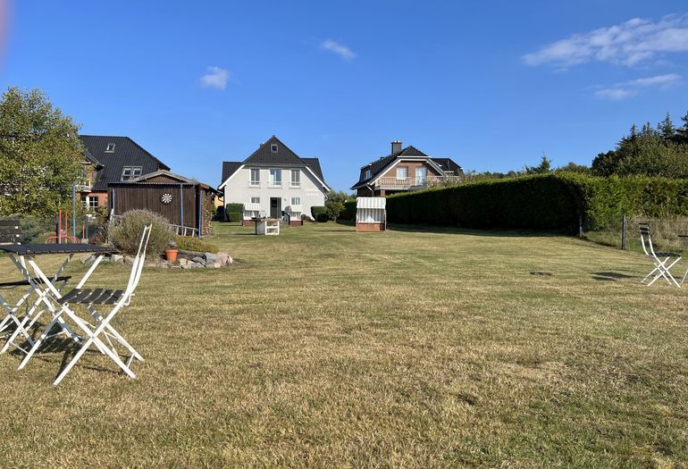 Blick vom Garten zum Haus Blick vom Garten zum Haus