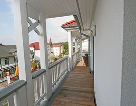 Villa Annika Whg.12 Penthouse Baltica mit Dachterrasse und Südbalkon