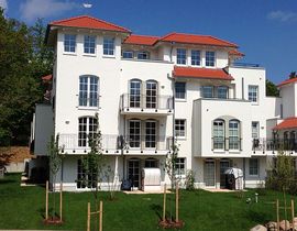 Haus Meeresblick Baabe - A 3.15 Steuerbord mit Balkon