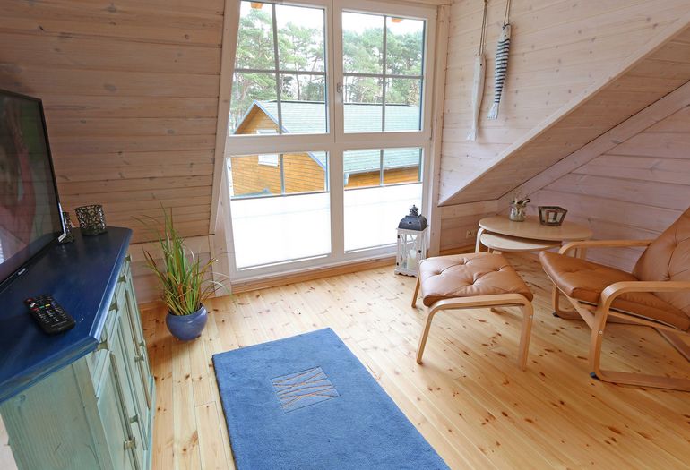 Galerie mit TV-Gerät