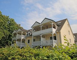 Ferienwohnung Kurs Nordost mit Balkon