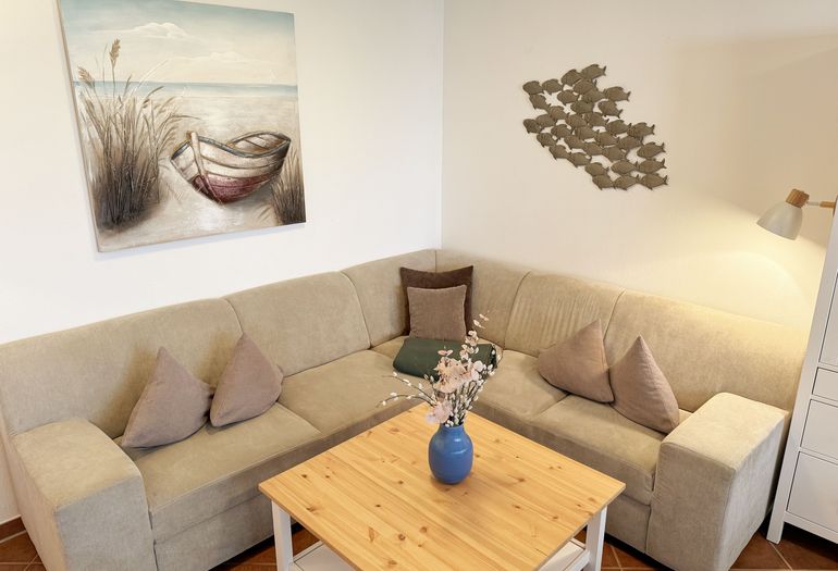 Eckcouch mit Schlaffunktion