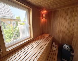 Ferienhaus Uns lütt Hus mit Sauna, Kamin & Terrasse