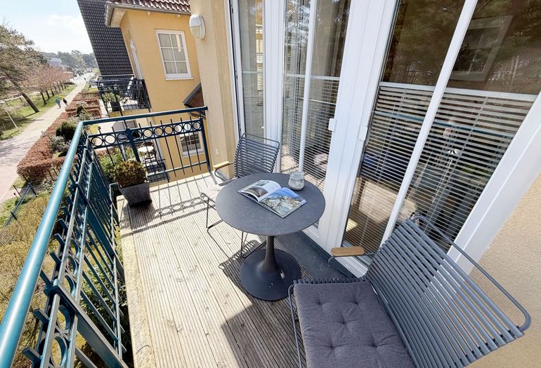 Kurparkresidenz in Baabe WE 15 - Balkon Kurparkresidenz in Baabe WE 15 - Balkon