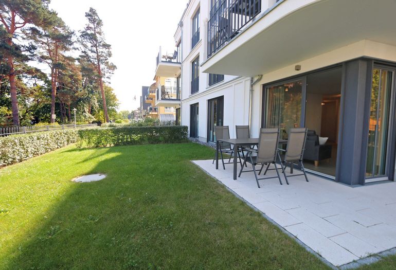 bestuhlte Terrasse