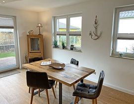 Ferienhaus Uns lütt Hus mit Sauna, Kamin & Terrasse