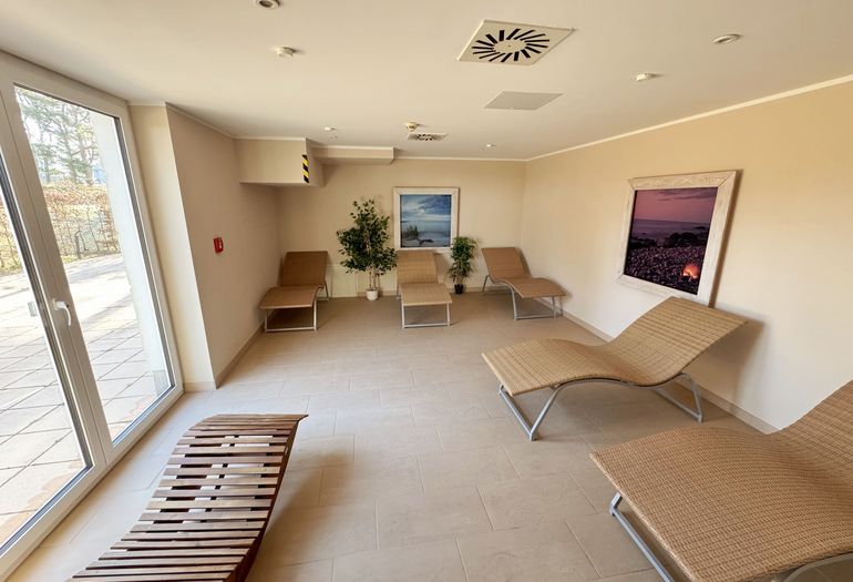 Wellnessbereich mit Ruheraum Wellnessbereich mit Ruheraum