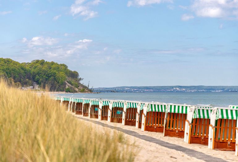 Strand Richtung Sellin Strand Richtung Sellin