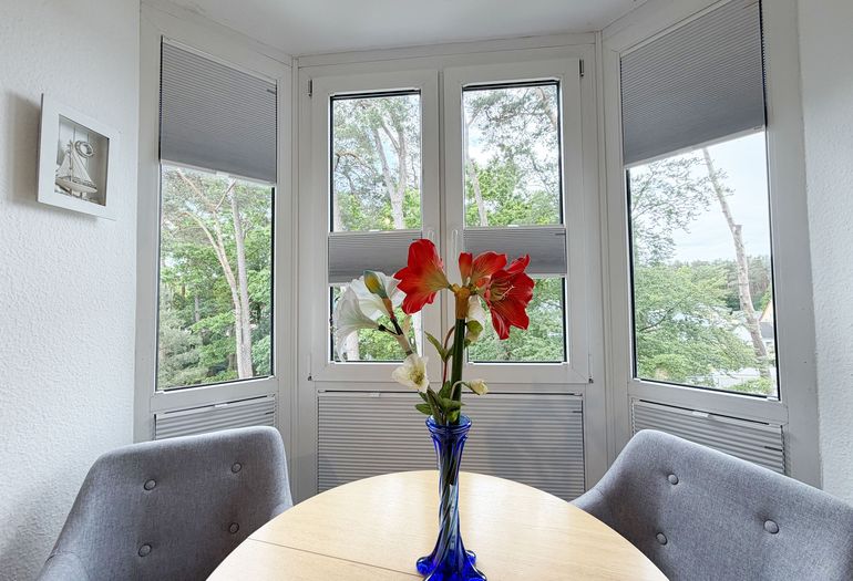 Ferienwohnung Strandmöwe- Wohnzimmer