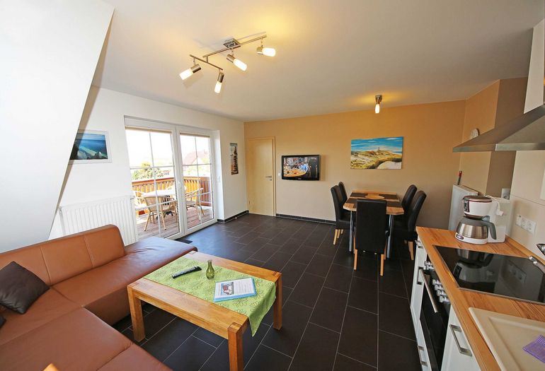 De niege Wech Wohnung 03 mit Balkon De niege Wech Wohnung 03 mit Balkon